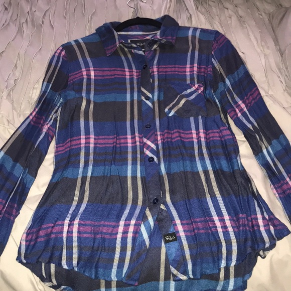 Rails flannel button down - Picture 2 of 2
